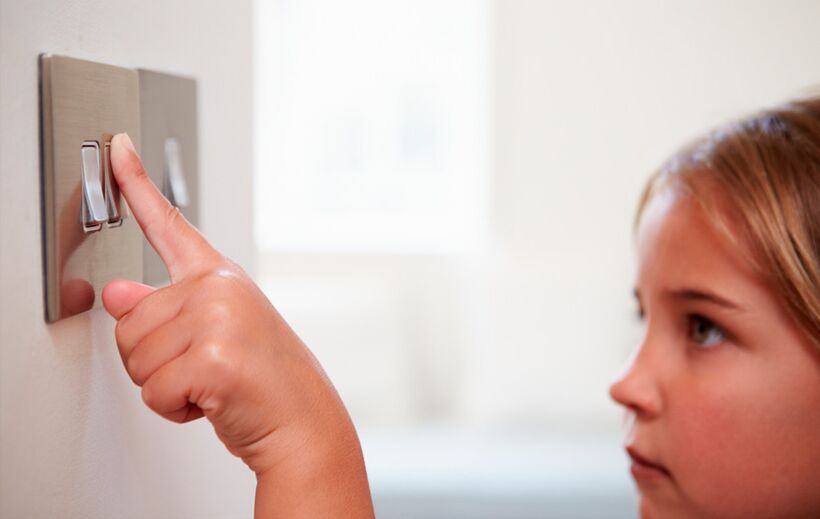 Schalten Sie das Licht aus, wenn es nicht verwendet wird