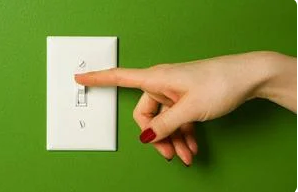 sparen Sie Strom in einem Privathaus